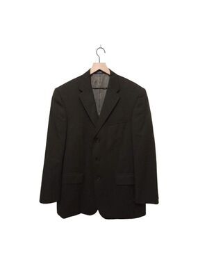 NAUTICA Olive Green Single Breasted Wool Casual Blazer Sz 42R